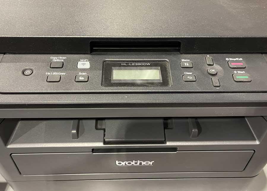 brother reset printer