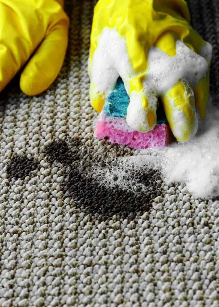 how to get ink out of carpet