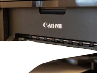 canon printer prints blank pages