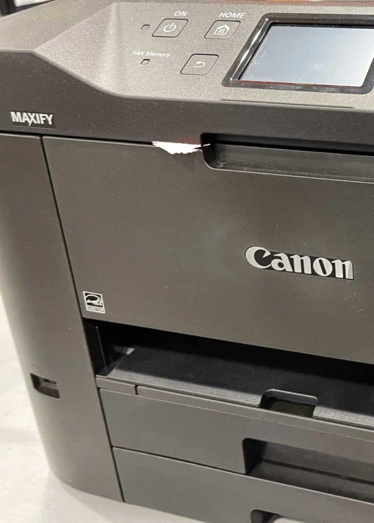 why does my canon printer say offline