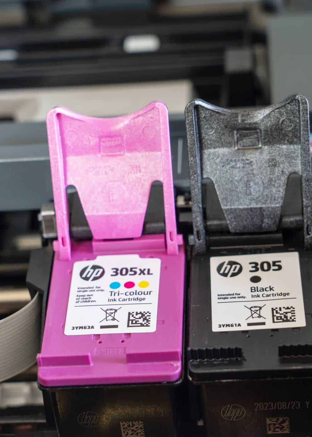 how to replace hp ink cartridge