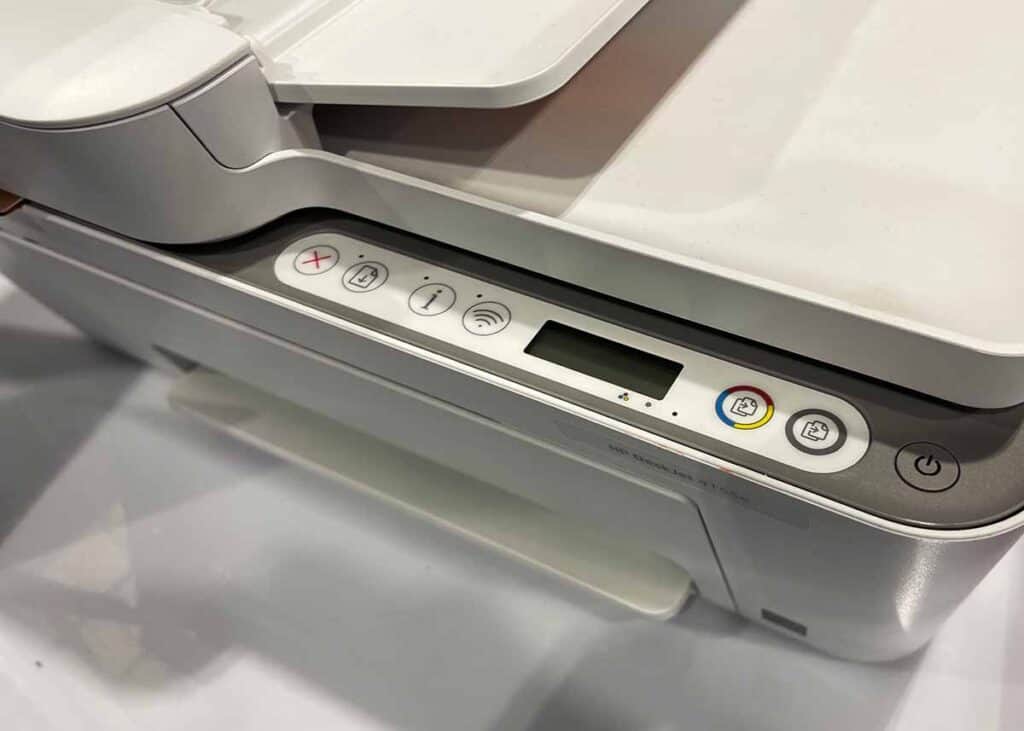hp printer not printing in color